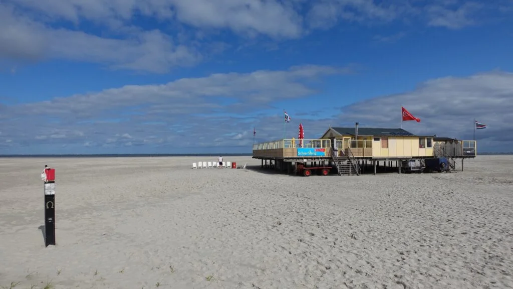 Paal 3 op Schiermonnikoog Paal 3 op Schiermonnikoog