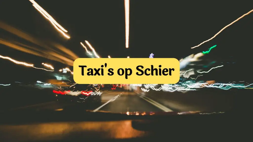Taxi schiermonnikoog