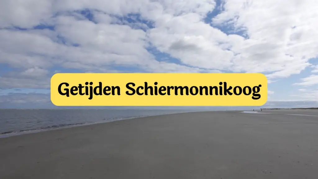 getijden schiermonnikoog