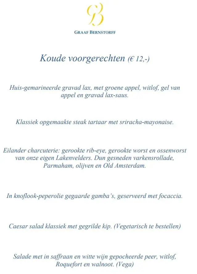 menu graaf bernstorff menu graaf bernstorff