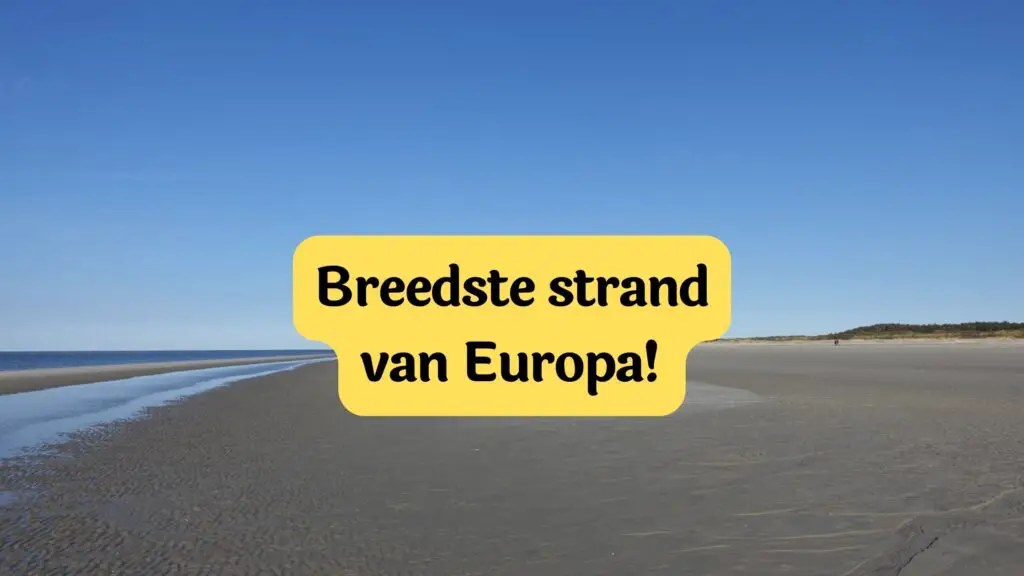 breedste strand van europa
