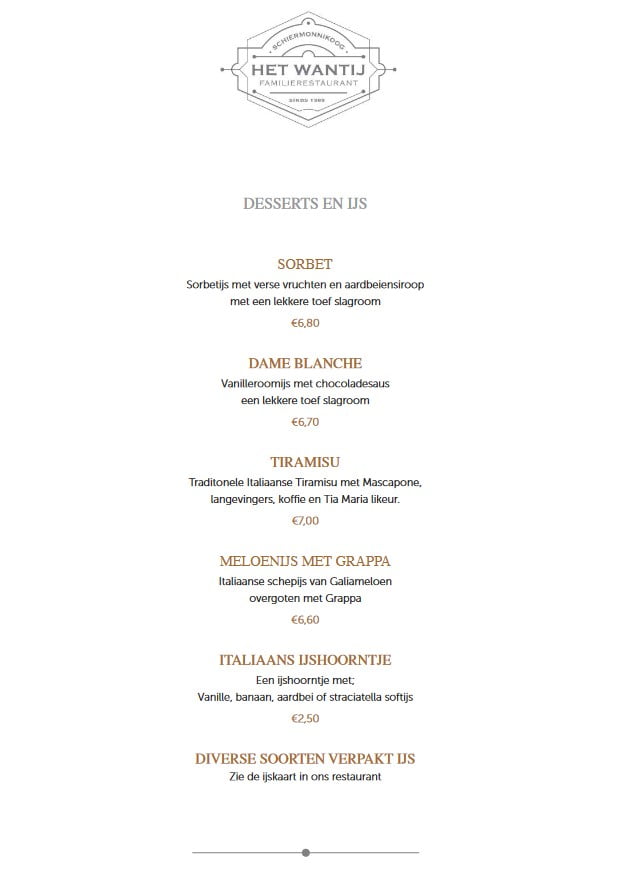 dessert en ijs dessert en ijs