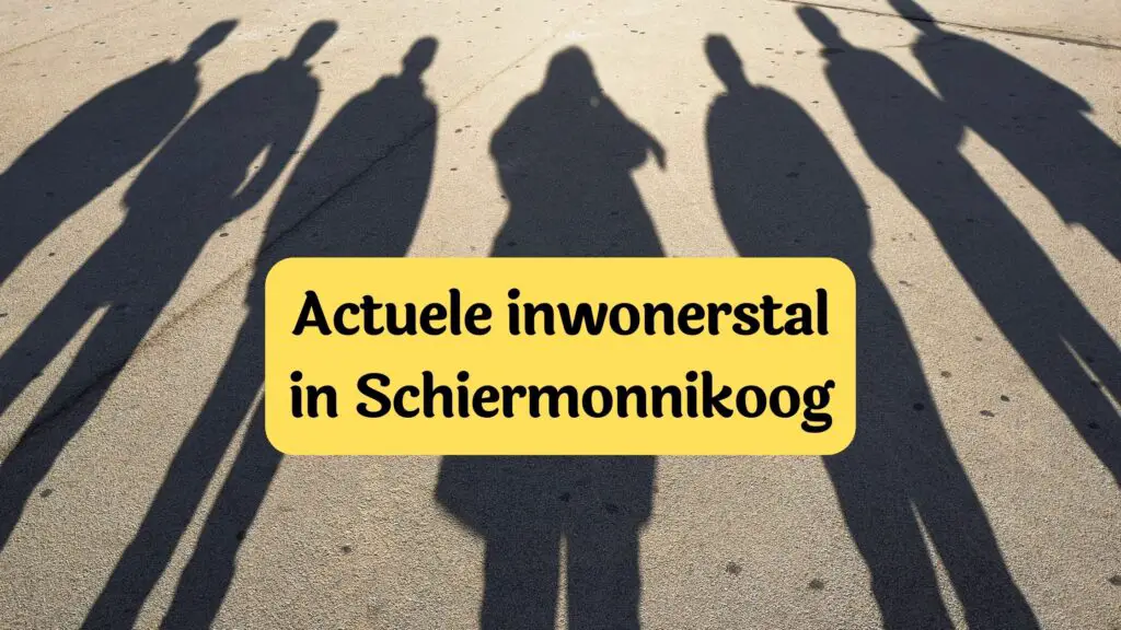 inwonerstal in schiermonnikoog