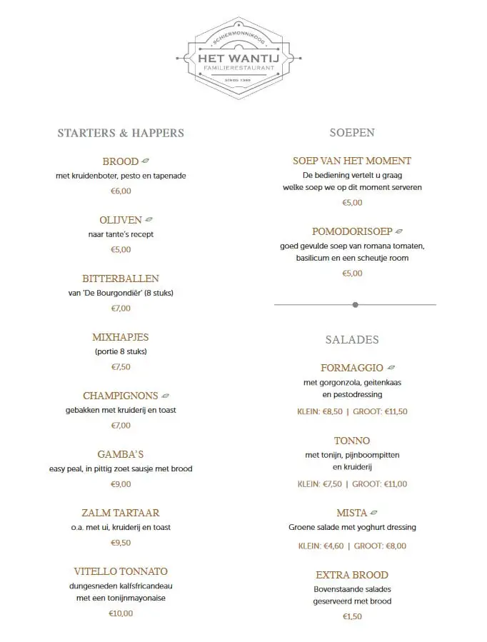 menu het wantij menu het wantij