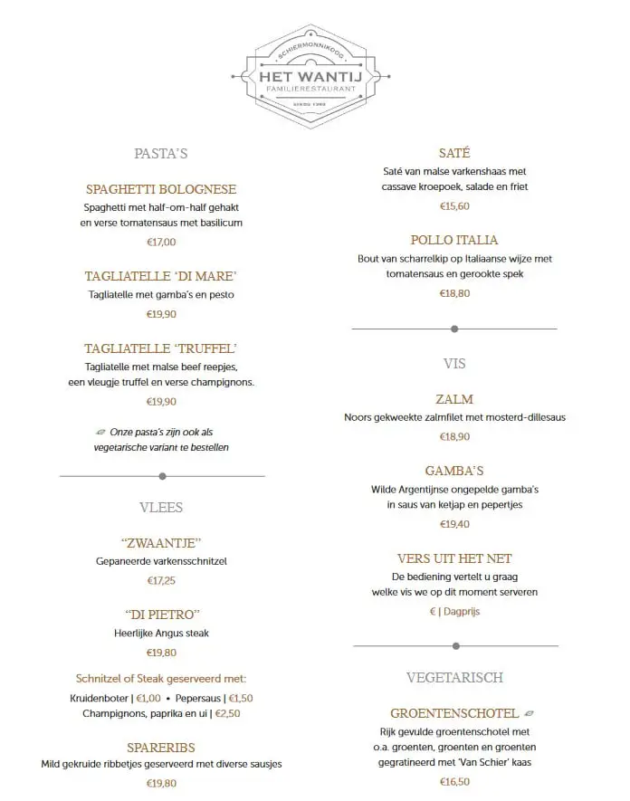 restaurant het wantij restaurant het wantij