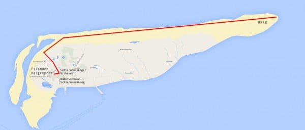 schiermonnikoog balgexpres route schiermonnikoog balgexpres route
