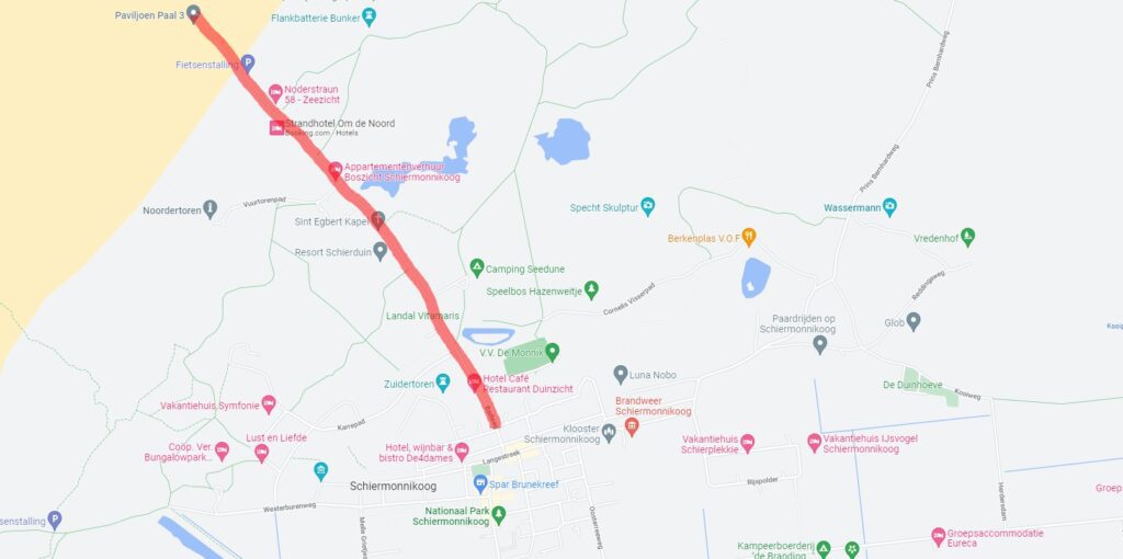 snelste weg naar het strand van Schiermonnikoog snelste weg naar het strand van Schiermonnikoog