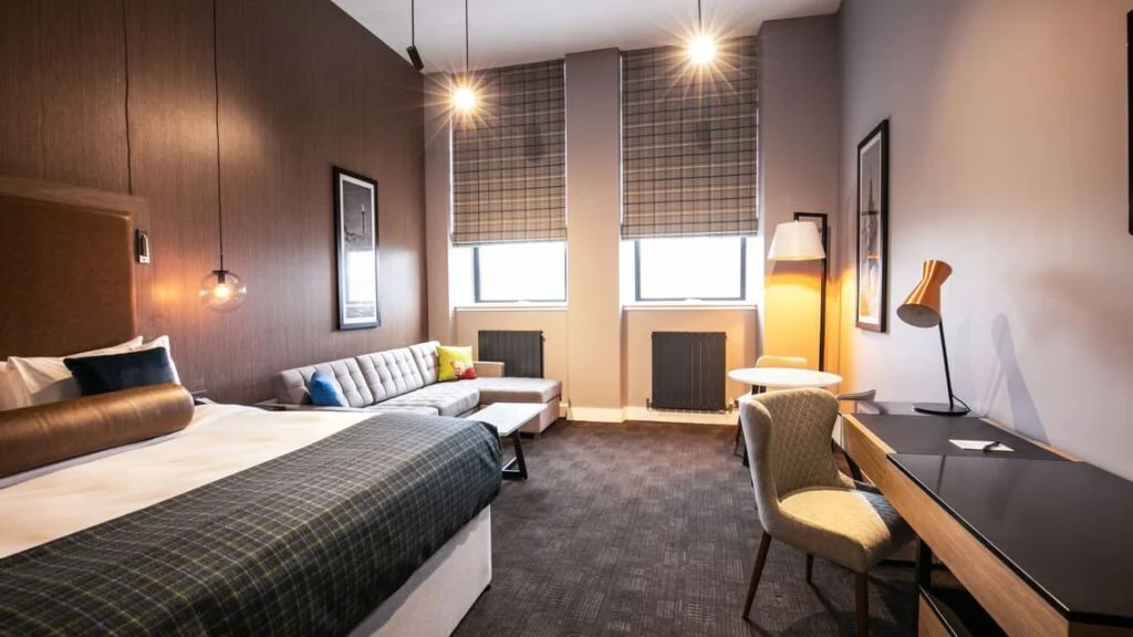 corporate room review sandman signature hotel aberdeem hotel