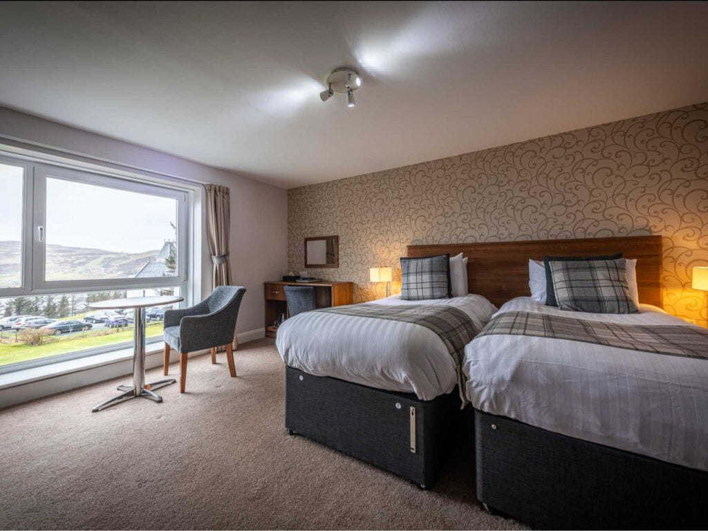 twin room uig hotel twin room uig hotel